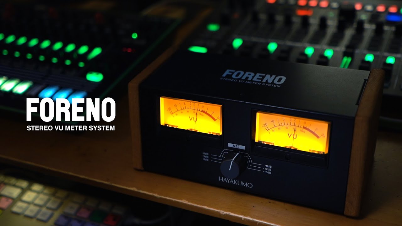 こころさま専用 HAYAKUMO FORENO STEREO VU METER こころさま専用
