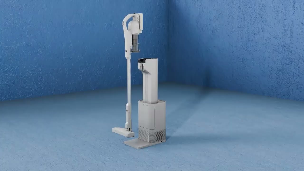 Orage RR35 コードレス掃除機 自動ゴミ回収ステーション - YouTube