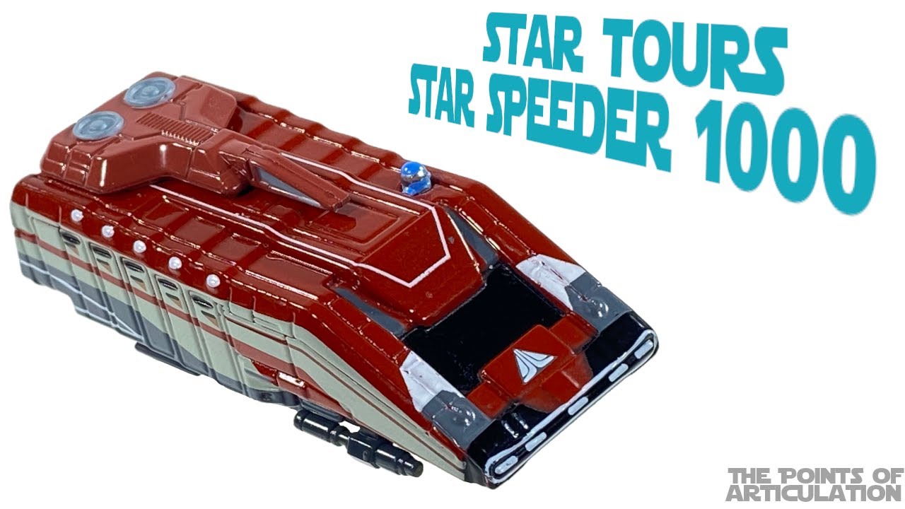 Star Tours Star Speeder 1000 Die Cast Vehicle - YouTube