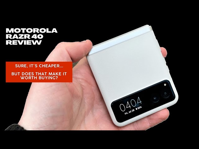 Motorola Razr 40 Review: Does a cheaper flip foldable make sense
