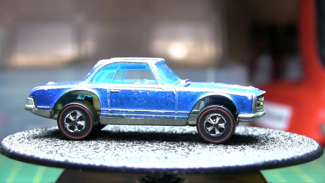 Hot Wheels Redline Restoration How-To : 69 Mercedes Benz 280SL