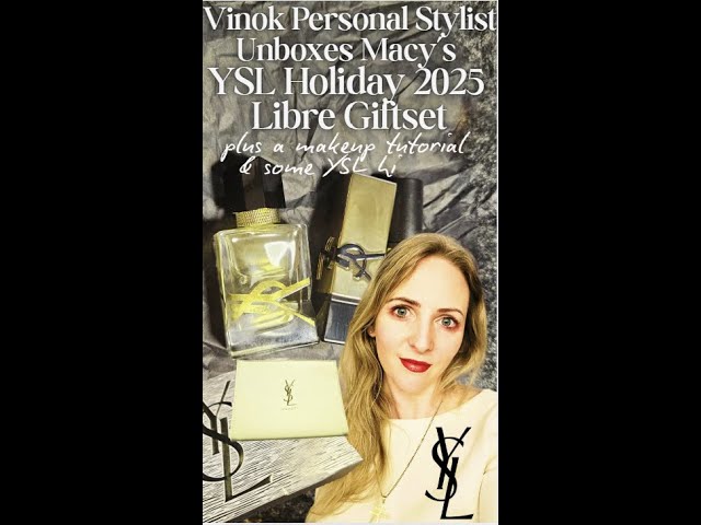 Unboxing YSL Libre Holiday Gift Set 2025 🎄 | Perfume + Mascara +