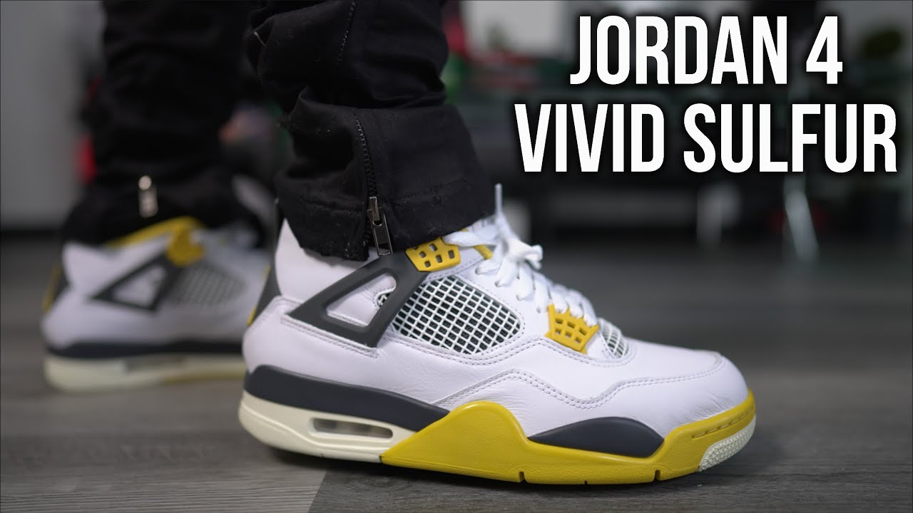 Jordan 4 Vivid Sulfur Review & On Feet! If They Released 5 Years
