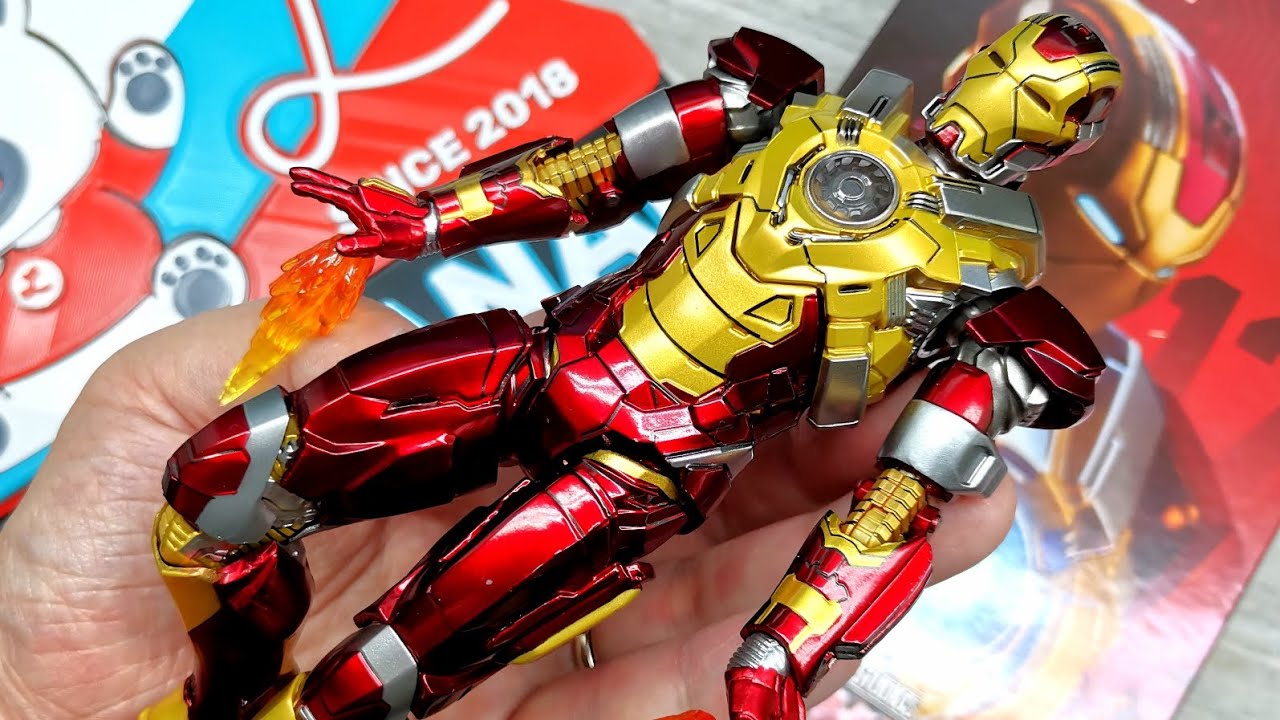 ZD TOYS Iron Man Mark 17 Heartbreaker. unboxing and review. Marvel
