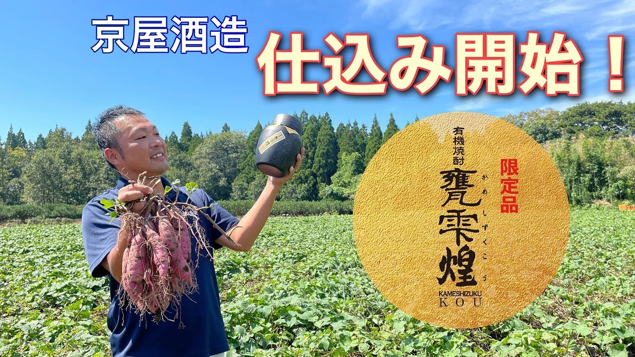 京屋酒造公式ショッピングサイト / ＜2024年冬限定販売＞有機焼酎 甕雫