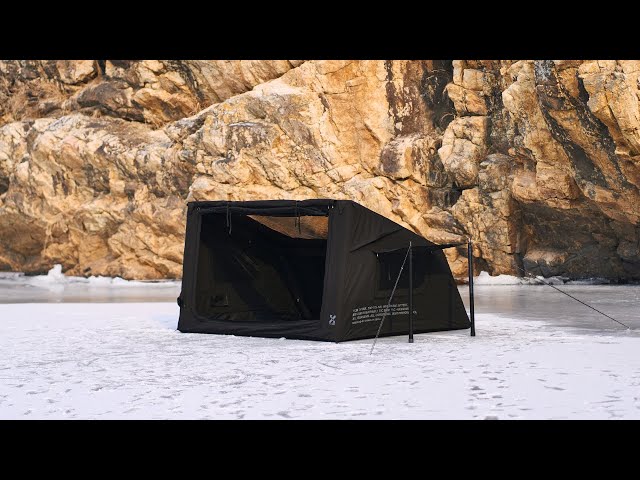 Introducing CAMVIL's latest model, the Box 2P Air Tent, an air