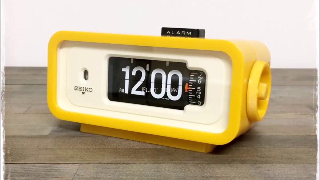 Vintage Flip Clock】1970's SEIKO DP666T (パタパタ時計） - YouTube