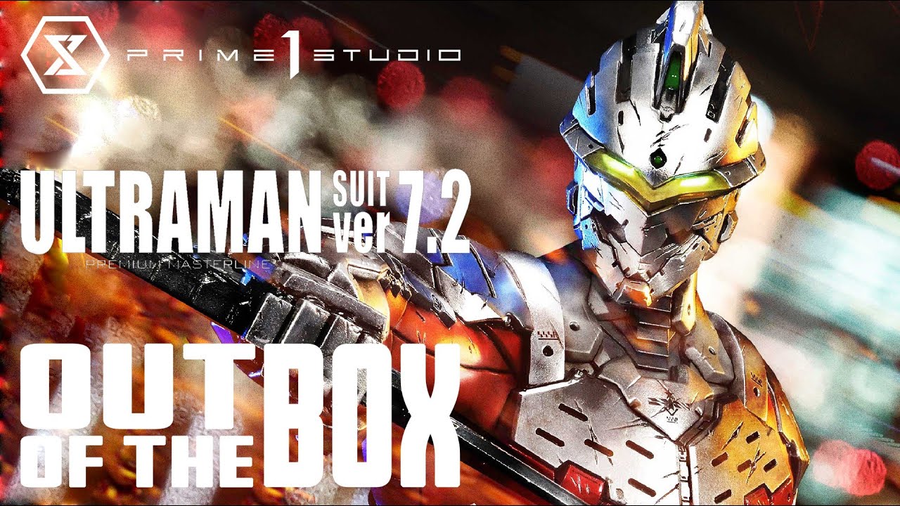Out of the Box: Ultraman Suit Ver. 7.2 (Ultraman) Statue - YouTube