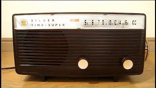 シルバー（白砂電機）真空管ラジオ RT-500｜覆面えるのブログ