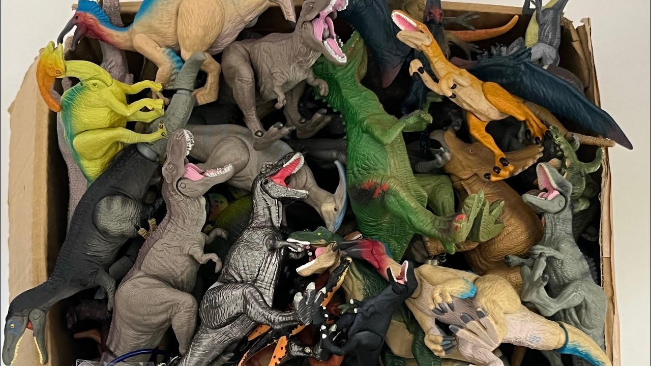 購入した恐竜フィギュアを大量に開封してみた！ アニア Lots of