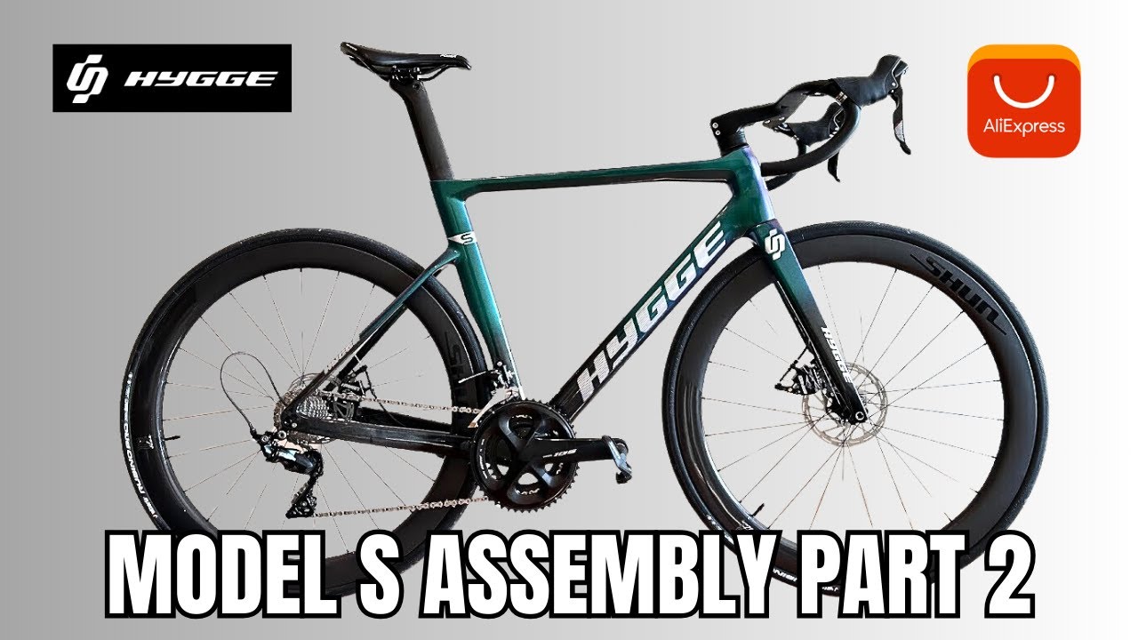 AliExpress Budget Chinese Carbon Bike Build ASMR - Hygge Model S