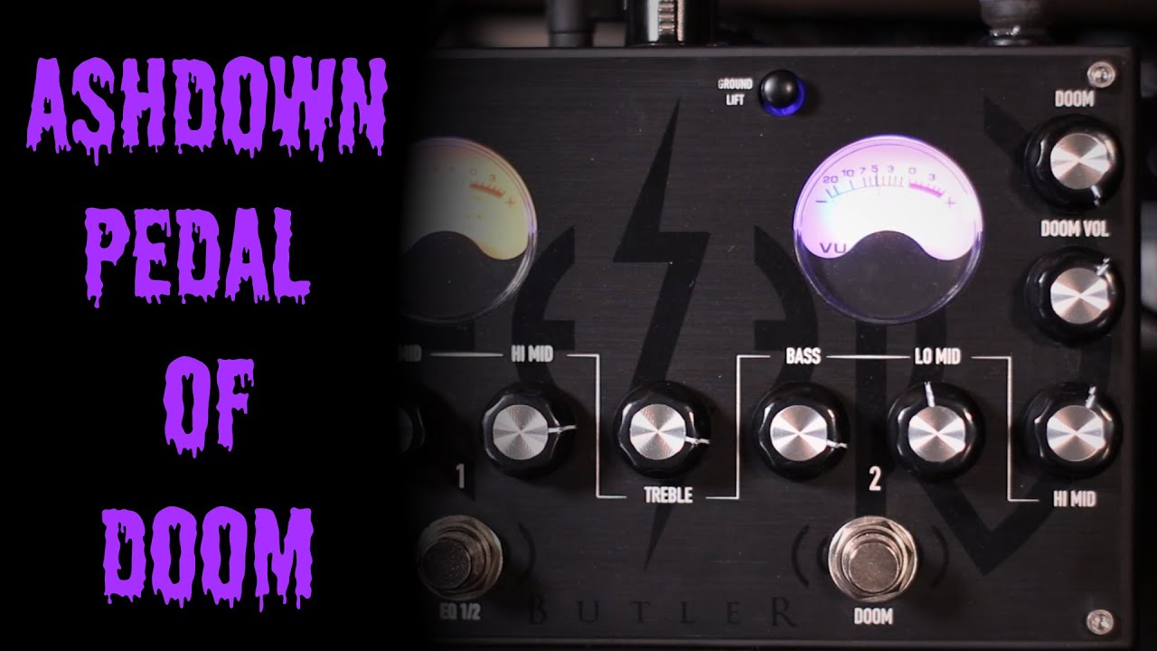 Ashdown Pedal of Doom | Geezer Butler Signature Pedal - YouTube