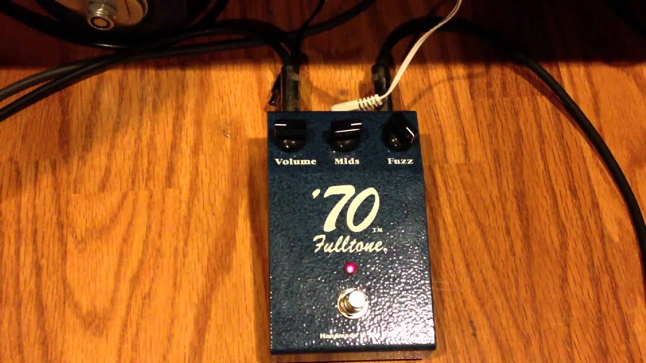 Fulltone 70 Fuzz Big Box - YouTube