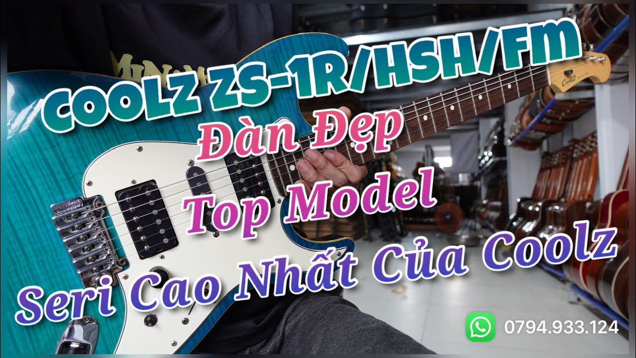 CoolZ ZS-1R/HSH/ ASH 試奏しました！島村楽器京都カナート店 - YouTube