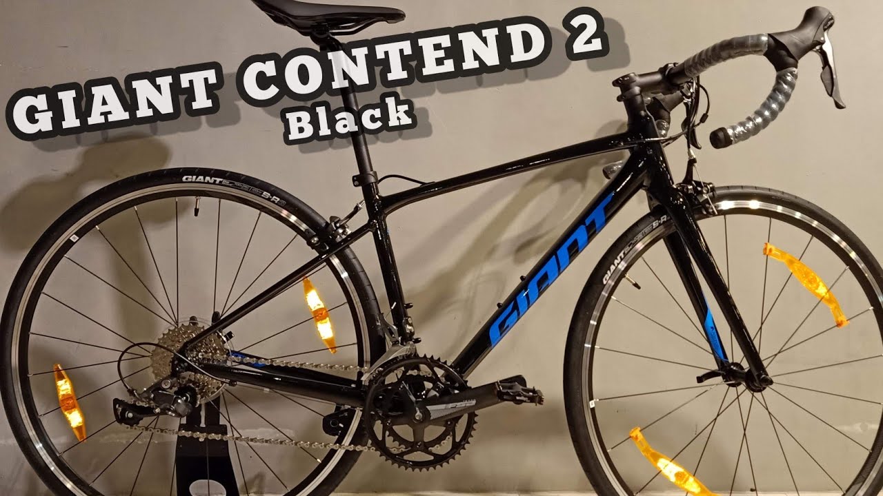 2021 GIANT CONTEND 2 BLACK - YouTube