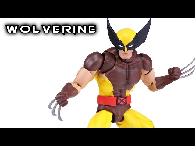 Mafex WOLVERINE Brown Suit Comic Version Action Figure Review
