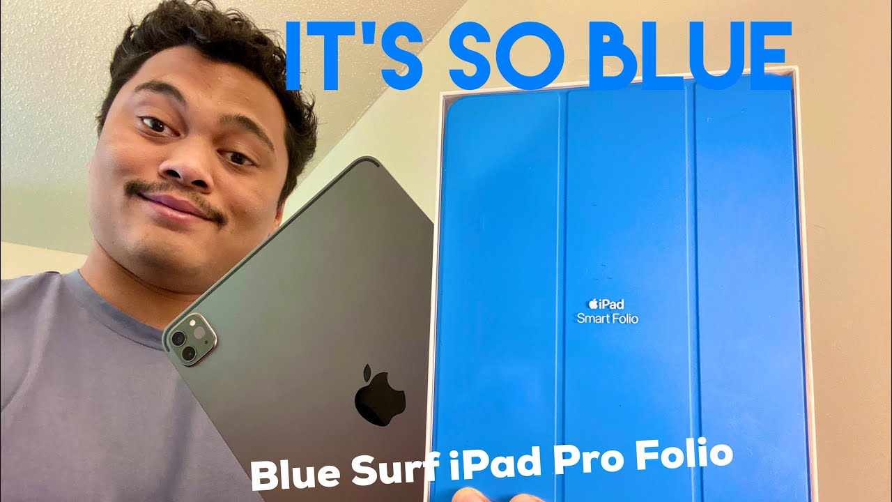 Blue Surf iPad Pro Folio Case Review - YouTube