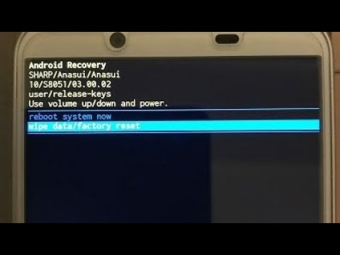 Hard reset for Aquos SH-M08 / All sharp SH_M08 password pin