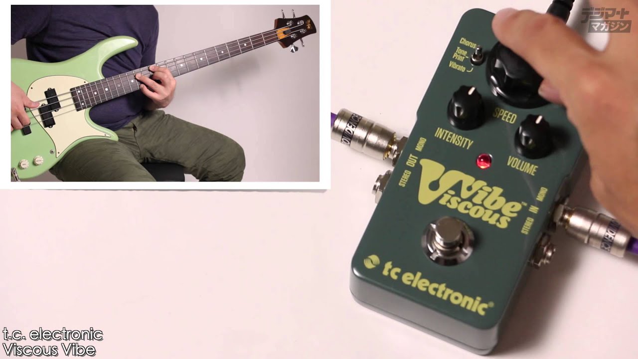 t.c. electronic / Viscous Vibe【デジマート製品レビュー】 - YouTube