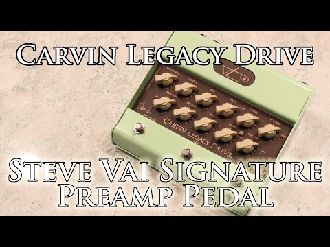 Carvin Audio Legacy Drive VLD1 Steve Vai Signature Pedal Preamp