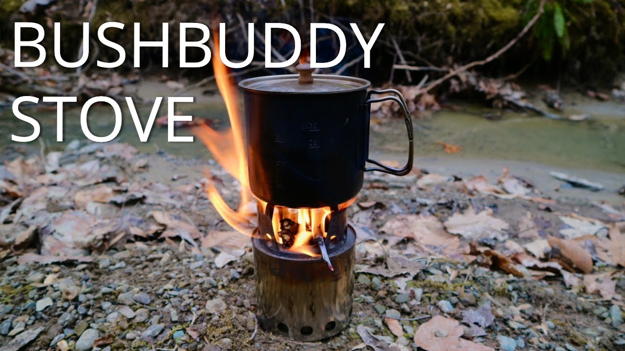 THE BEST CAMPING STOVE | Bushbuddy Wood Stove - YouTube