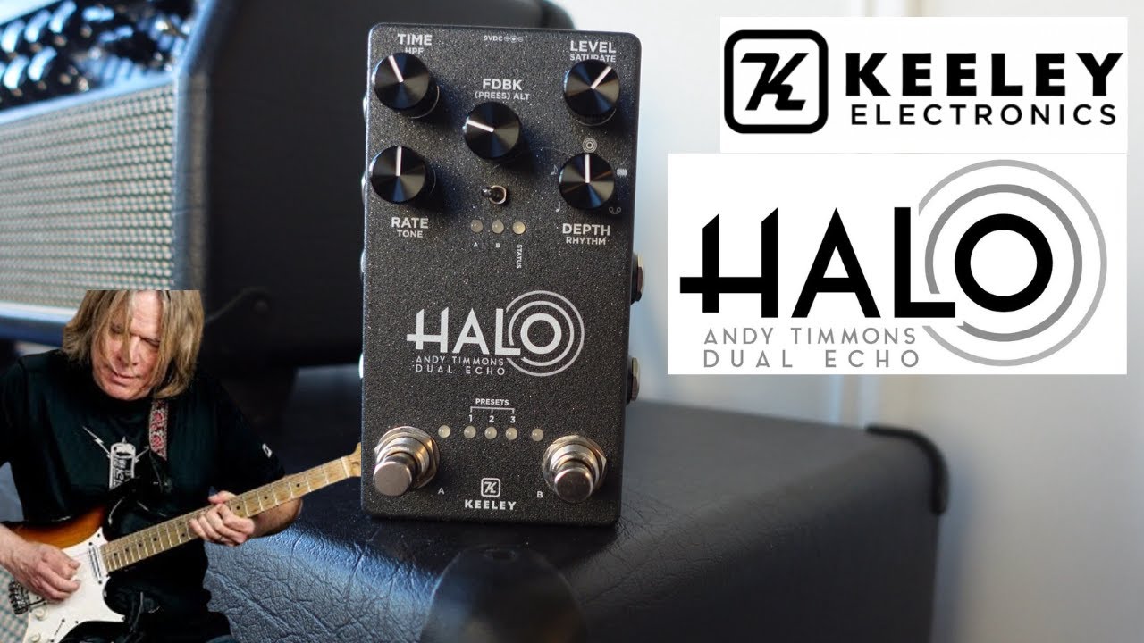 Keely Halo Andy Timmons Dual Echo Review - YouTube