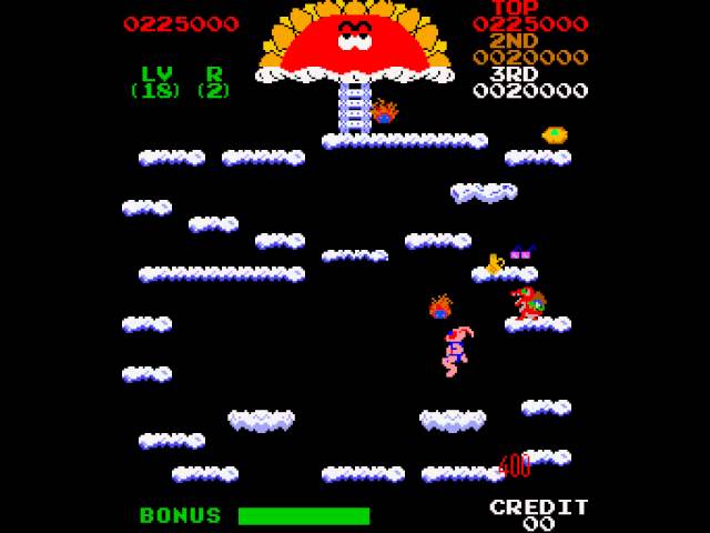 Arcade Game: Springer (1982 Orca) - YouTube