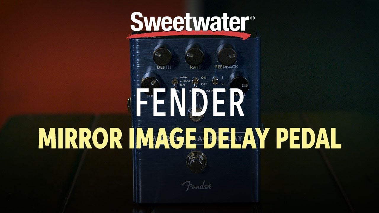 Fender Mirror Image Delay Pedal Review - YouTube