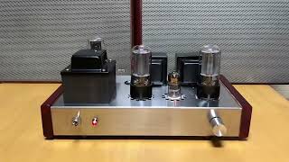 オーディオ視聴動画 真空管アンプ 6L6GC シングルアンプ よくみる