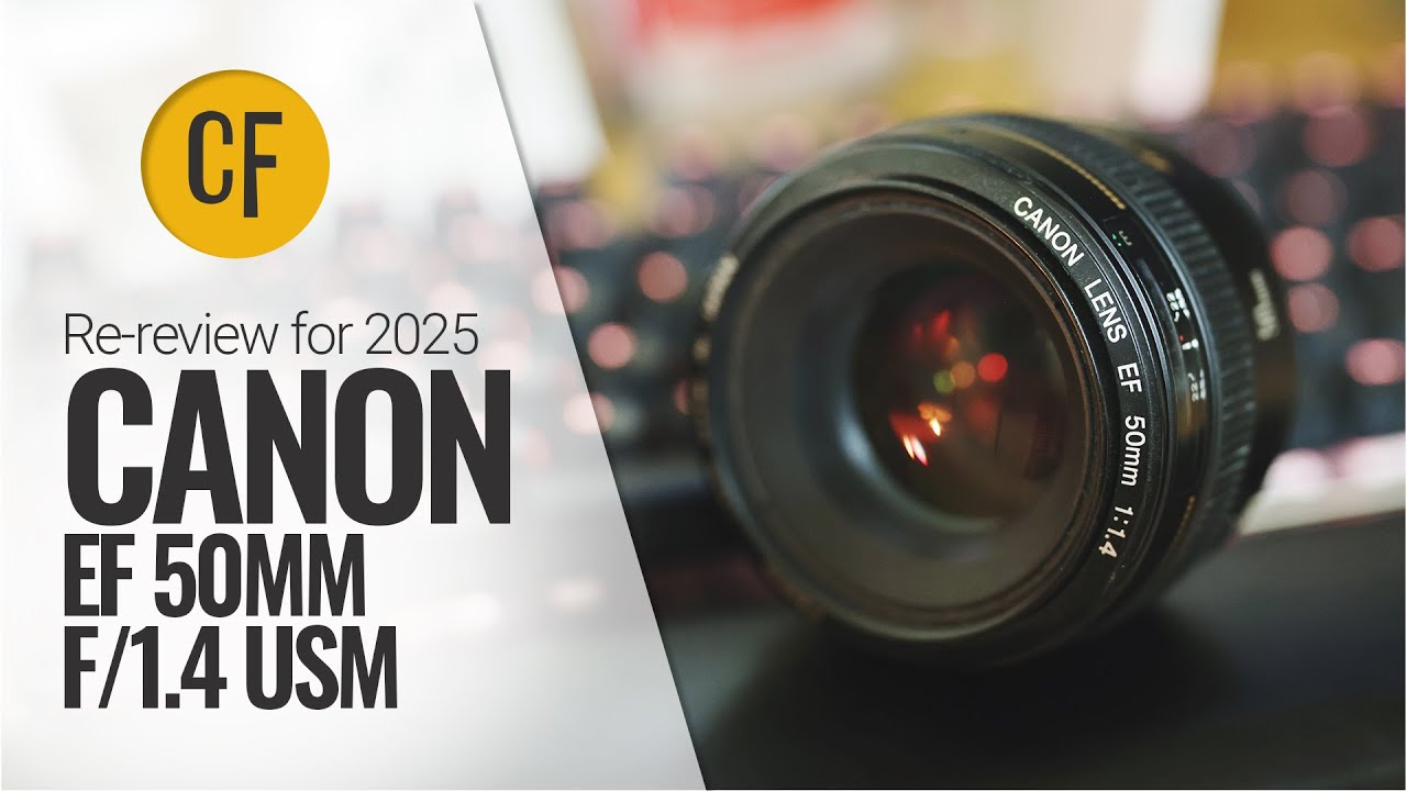 Re-review for 2025: Canon EF 50mm f/1.4 USM - YouTube
