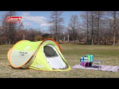 テントの設営方法 「ポップアップテント」 | コールマン - YouTube