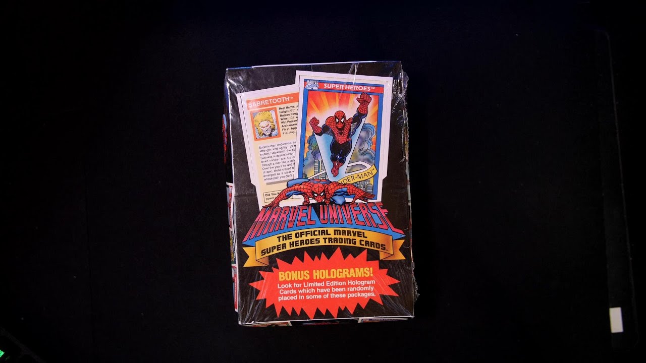 1990 Marvel Universe Series 1 Box Opening for 20 Card PSA