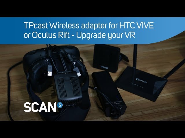 TPcast Wireless adapter for HTC VIVE or Oculus Rift - Upgrade your