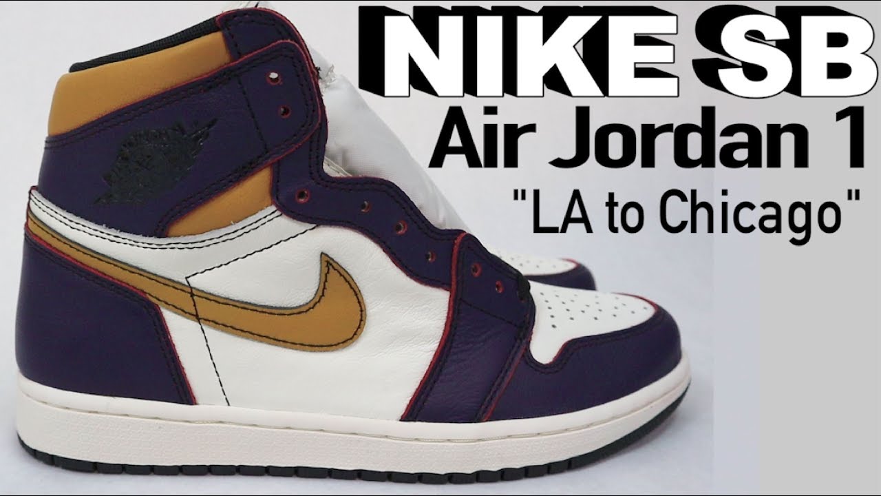 LA TO CHICAGO | Nike SB x AJ1 | Unboxing & Review - YouTube