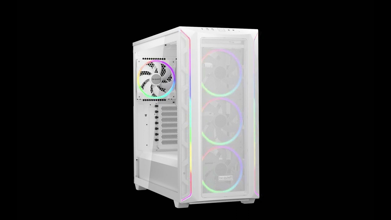 SHADOW BASE 800 FX WHITE ― ミドルタワー型 ARGB PCケース(白