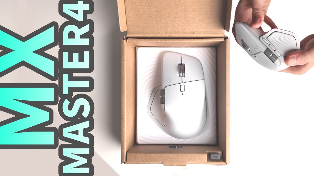 Logicool】MX MASTER4開封レビュー！作業マウスの最高峰をご覧あれ