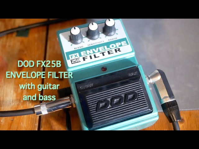 DOD FX25b Envelope Filter - YouTube