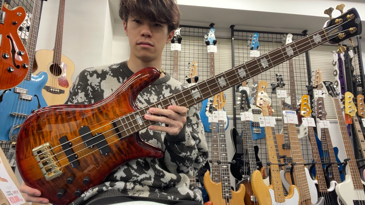 Spector / EURO4LX/RAS LAYER/T.Amber【Test Play】 - YouTube