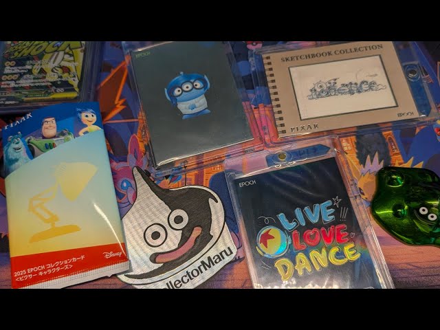 Epoch 2025 PIXAR Collection Cards Character Cards! - YouTube