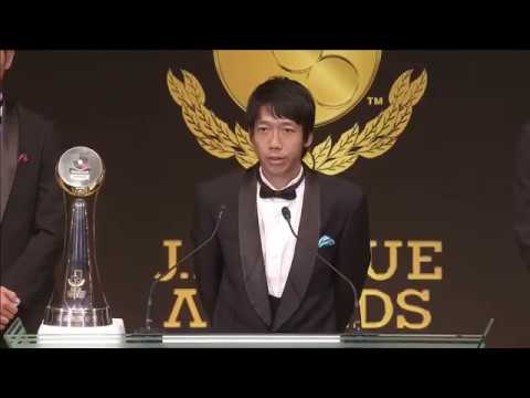 最優秀選手賞を受賞した川崎フロンターレ 中村 憲剛の受賞スピーチです