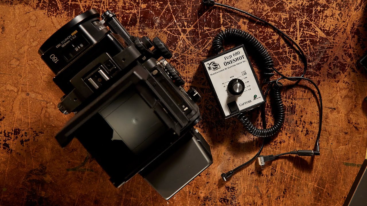 How to set up the Fuji GX680 with the Kapture Group digital back