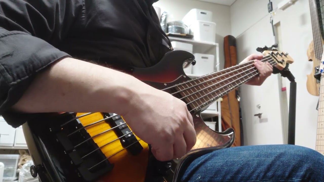 Wood Custom Guitars Vibe Standard 5 Sunburst DEMO - YouTube