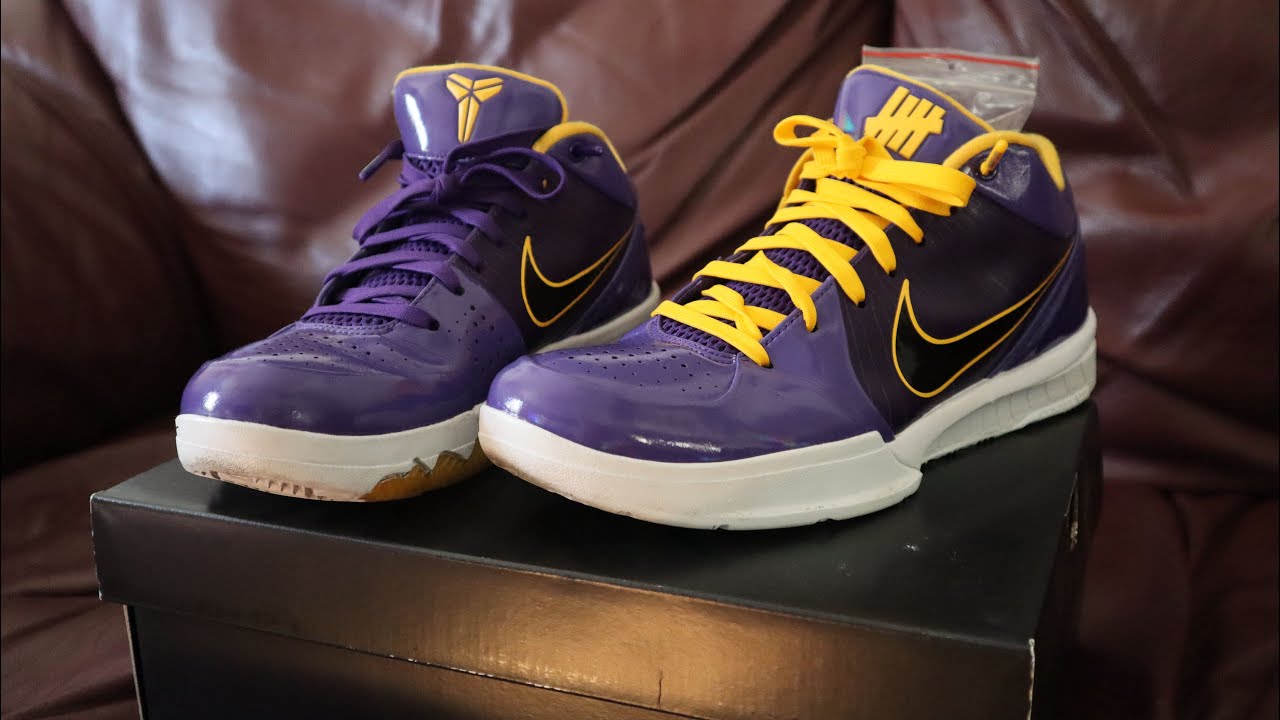 KOBE 4 PROTRO x UNDEFEATED 