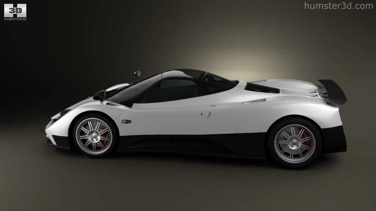 Pagani Zonda F 2005 3Dモデル - ダウンロード Sports car on 3DModels.org
