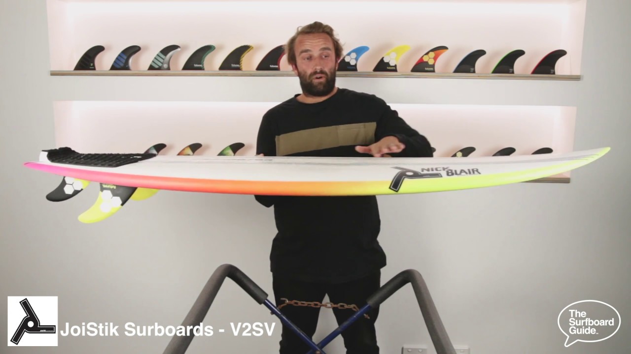 Nick Blair Joistik Surfboards V2SV Karboload + Futures Fins AM2