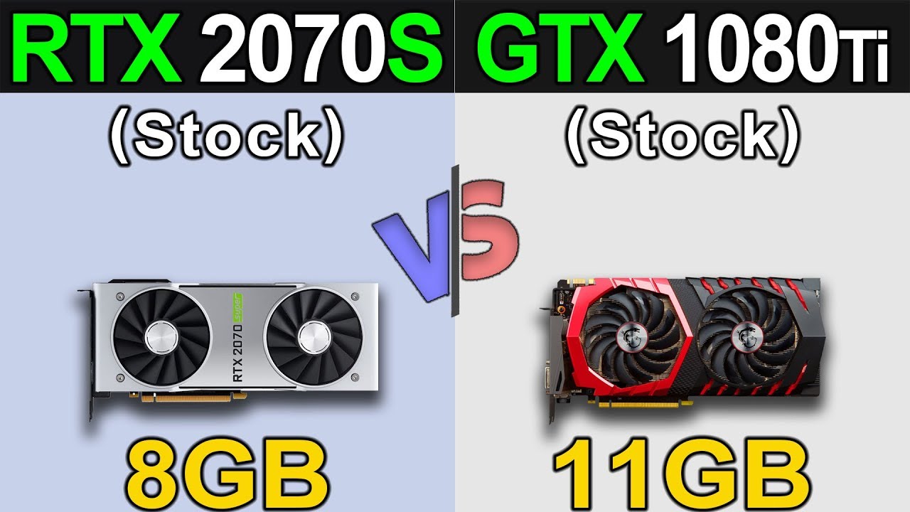 RTX 2070 Super Vs. GTX 1080 Ti | 1440p and 2160p | New Games
