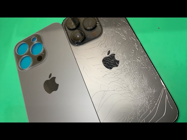 iPhone 15 Proガラス・バックパネル割れ交換【発売以降対応します