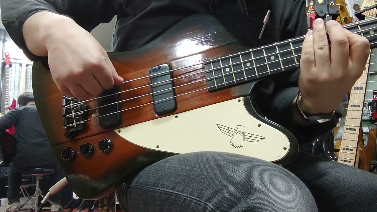 Gibson Thunderbird Ⅳ 1997 Used DEMO - YouTube