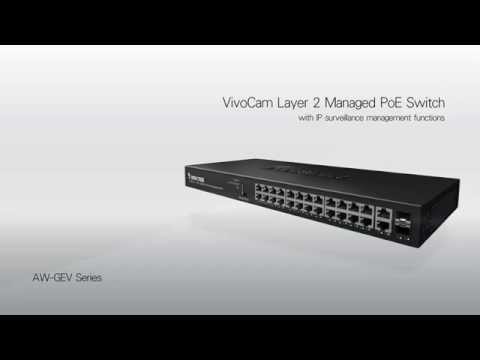 VIVOTEK VIVOCam AW-GEV Series Switch Setup - YouTube