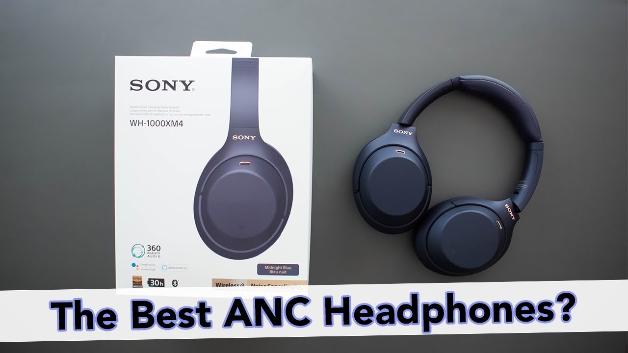 Unboxing the Sony WH-1000XM4 Headphones (Midnight Blue) // Great